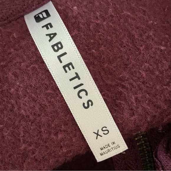 Fabletics Women's Ruby Full Zip Long Sleeve Hoodie Purple Size XS - Picture 7 of 11